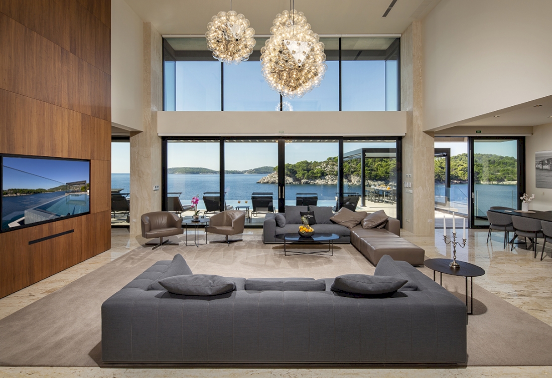 Exclusive Villa mit Privatstrand zum mieten in Dubrovnik