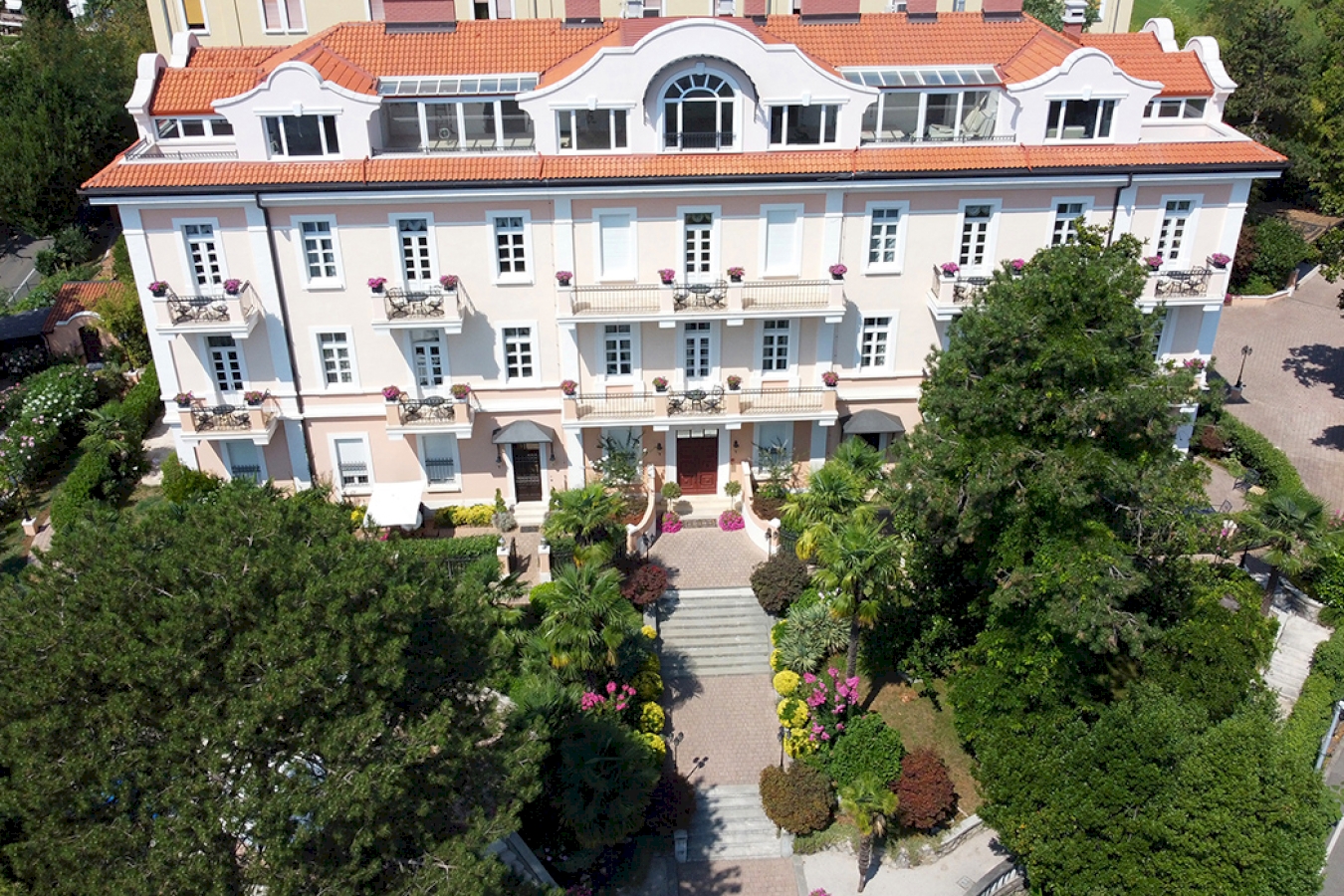 Exklusive Wohnungen in einer historischen Villa an der Riviera von Opatija