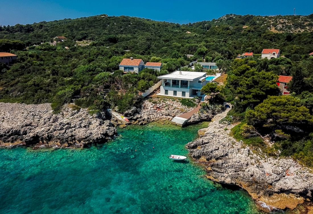 Prächtige Villa direkt am Meer - Dubrovnik Riviera